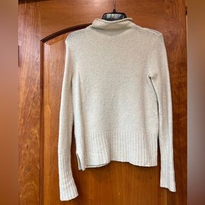 Madewell soft wool stretchy mock turtleneck sweater